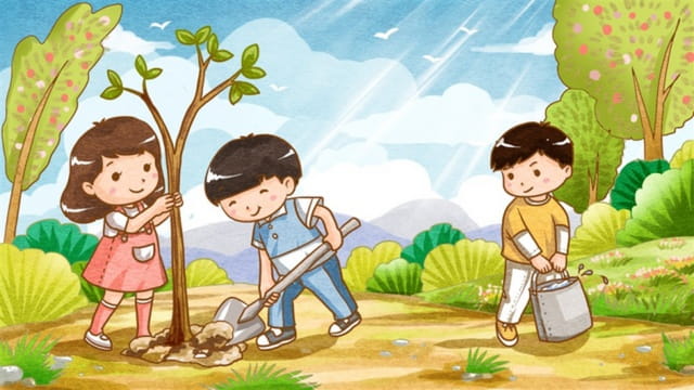 写植树节的作文