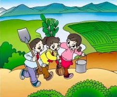 植树节看图写话一年级（精选4篇）