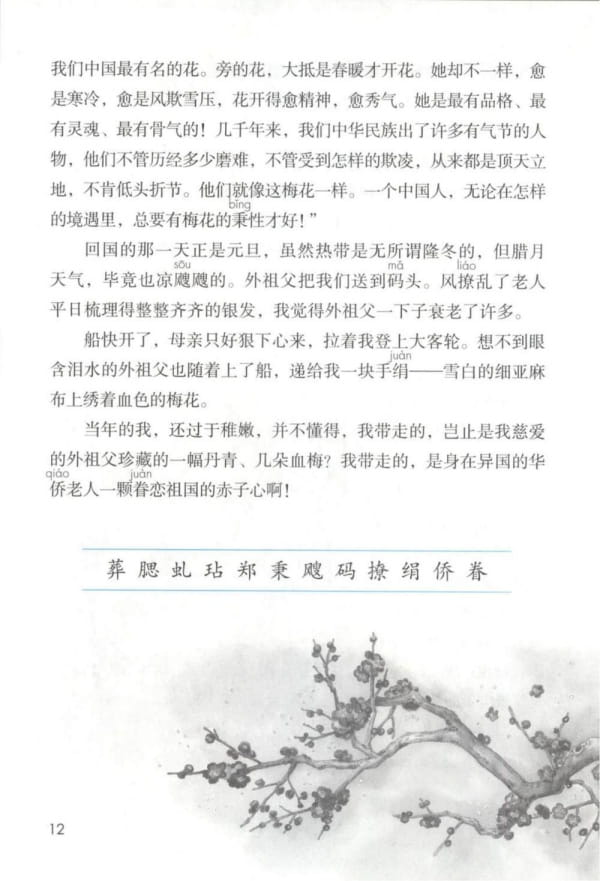 梅花魂课文原文